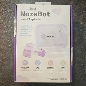 NozeBot Nasal Aspirator - Purple and White